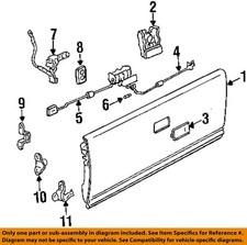Gm Oem Tail Gate Tailgate Hatch-latch Bumper Cushion 15726082