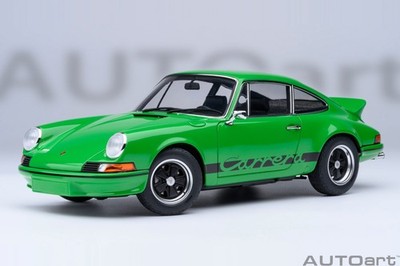 Porsche 911 Carrera 2.7 RS Viper Green with Black stripes 1:18 AUTOart 78034