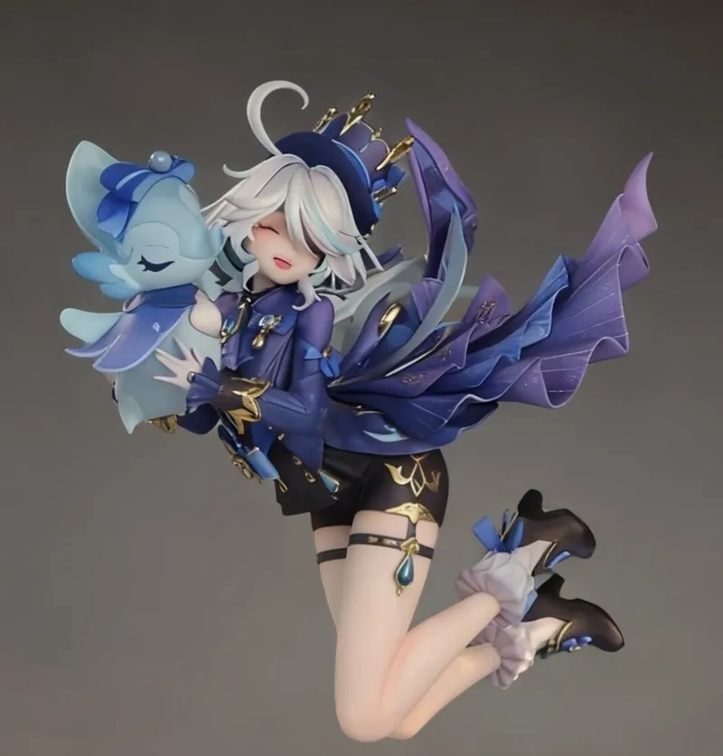 Genshin Impact Furina Figure Anime Collectible 21cm Model Doll