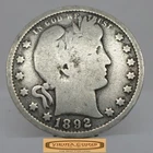 1892 Barber Silver Quarter - #C61178NQ