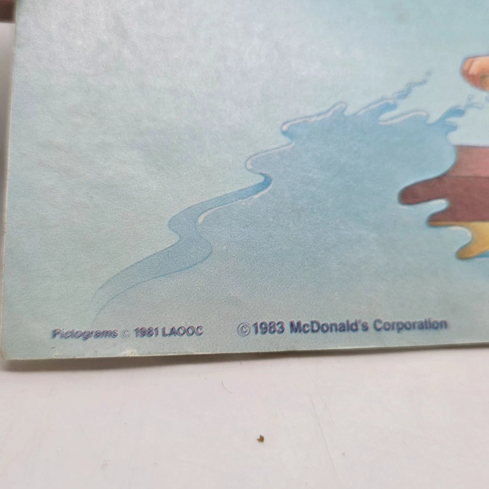 1984 McDonalds Olympic Games Program XXIIIrd Olympiad Collectible - Image 3 of 4
