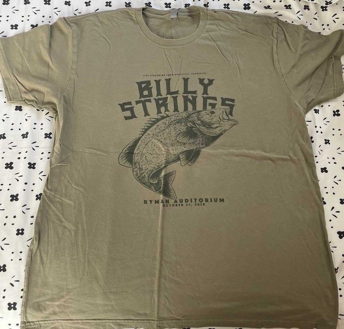 Billy Strings Rare Ryman Auditorium Shirt Xl Limited Tour Concert Grateful Dead View 2