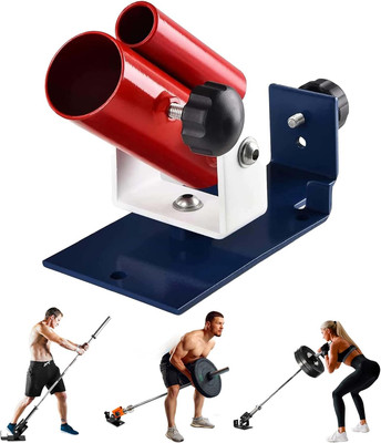 Adjustable T Bar Row Attachment with Rubber Handles for Effective Workouts