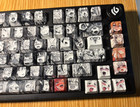 Mechanical Keyboard Gaming EVA Anima 87%Wired Customize RGB Aluminum Base