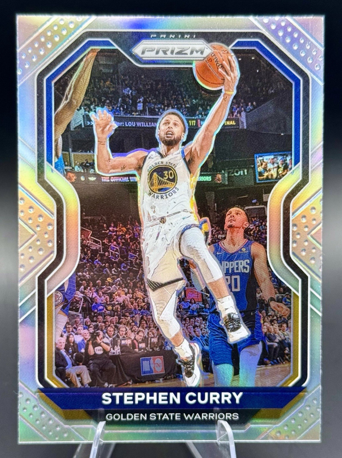 Stephen Curry 2020-21 Panini SILVER Prizm #159 Golden State Warriors NM+/Mint