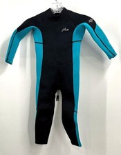 Hevto Kids Full Body 2mm Wetsuit Black/Blue Size 4
