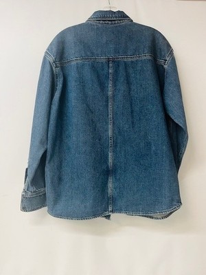 Isabel Marant Etoile Okely Denim Jacket in Faded Blue, Size 34