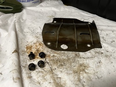 1995-1999 Mitsubishi Eclipse lower block oil splash shield cover plate 4G63T D53