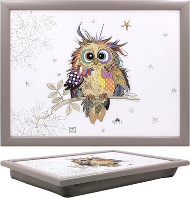 Otto Eule Vogel Schoß Tablett gepolstert Laptop Tablett gepolstert Sitzsack Basis TV Dinner Bed