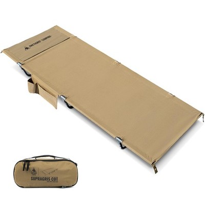 Folding Camping Cot Lightweight Comfortable Support Up to 400 lbs 1 Pc