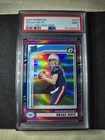 2024 Panini Donruss - Drake Maye Rated Rookie Optic Preview Pink #379 PSA 9