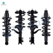 Set of 4 Front-Rear Quick Complete Strut-Coil Spring For 2002-2006 Honda CR-V