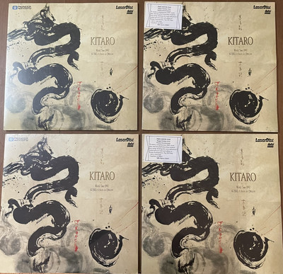 NEW Kitaro World Tour KOJIKI A Story In Concert 1990 Laserdisc Live Music SEALED
