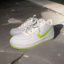 Nike Air Force 1 LV8 3 GS 'Wolf Grey Ghost Green' CD7409-002 Kids Shoes