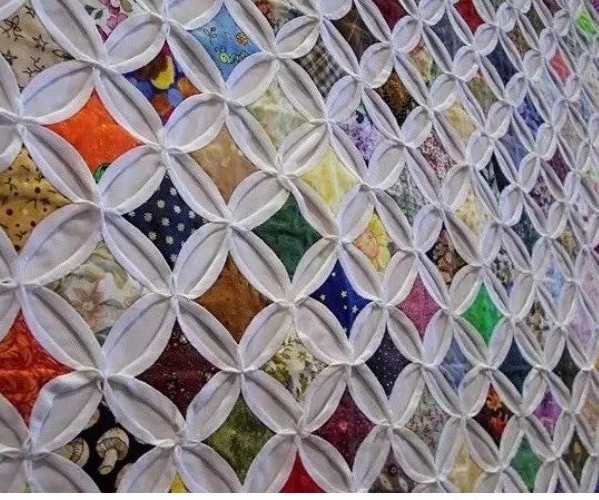 Cathedral Window Pre-Cut Quilt Kits - Various Florals & Solids. 8 Complete Sets.