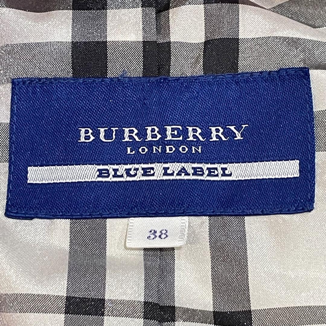 ジャケット・アウター BURBERRY BLUE LABEL check track jacket BURBERRY BLUE LABEL check track jacket