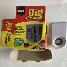 The Big Cheese Sonic Mouse Rat Mice Repeller Deterrent Repellent hardly used 