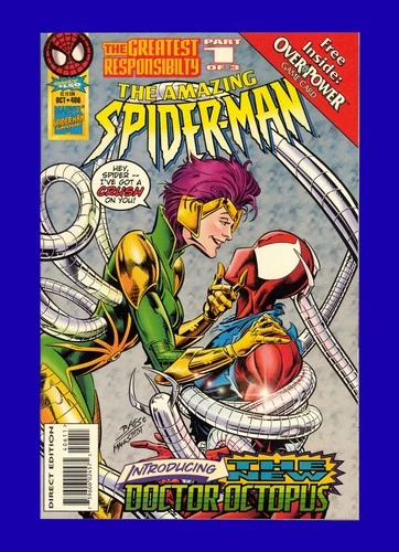 Amazing Spider-Man #406 - 1st Lady Octopus - Mark Bagley Cover - 1995 9.8 NM-MT