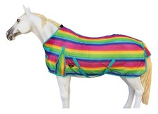 Challenger Horse Mesh Summer Fly Sheet Spring Airflow  Turquoise 7301