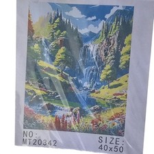 6 Paint by Numbers Kit - DIY Painting Art Craft Decor Sip And Paint Sleepover