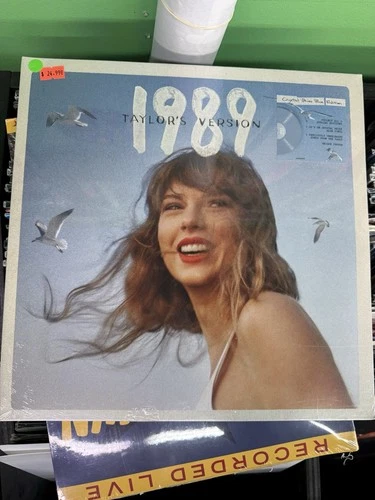 Taylor Swift 1989 (Taylor's Version 2 LP Crystal Skies Blue Edition Sealed Vinyl