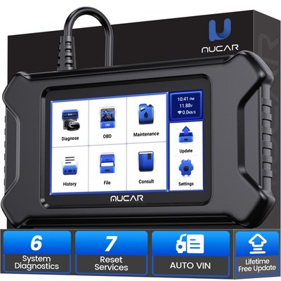 Used MUCAR CS4 CS5 CS6 CS90 OBD2 Scanner Engine Fault Diagnostic Code Reader US