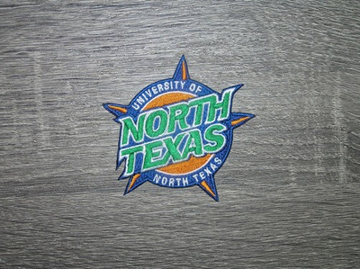 #ad University of North Texas Mean Green Vintage Embroidered Iron On Patch 3 x 2.75 $5.99