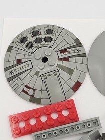 2003 LEGO Star Wars 4488 Millennium Falcon-Mini COMPLETE No Manual Box Retired