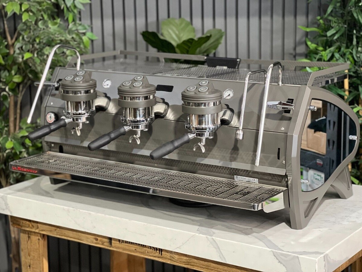 LA MARZOCCO STRADA S 3 GROUP GREY ESPRESSO COFFEE MACHINE NEW