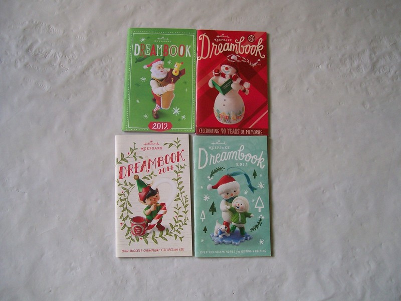 2012-13-14-15 Hallmark Ornament Books