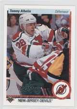1990-91 Upper Deck French Tommy Albelin #88 2u3