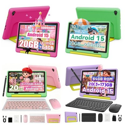 Kids Kinder Tablet Android 13/15 32GB/64GB/128GB ROM 10/7 Zoll 5G WIFI Euro-Norm