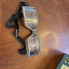 Vintage Cesco Dispatch Riders Aviator Pilot Goggles Glasses