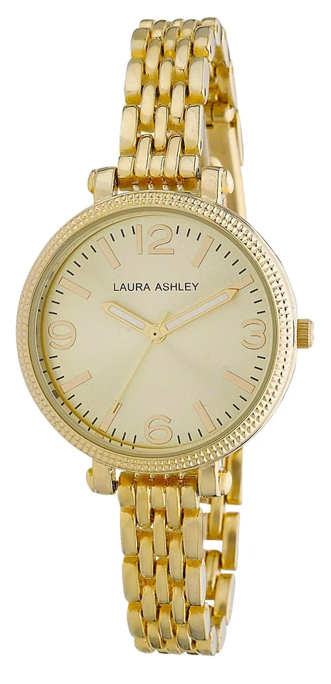 Reloj pulsera de eslabones Laura Ashley para mujer Foto 3 de 4