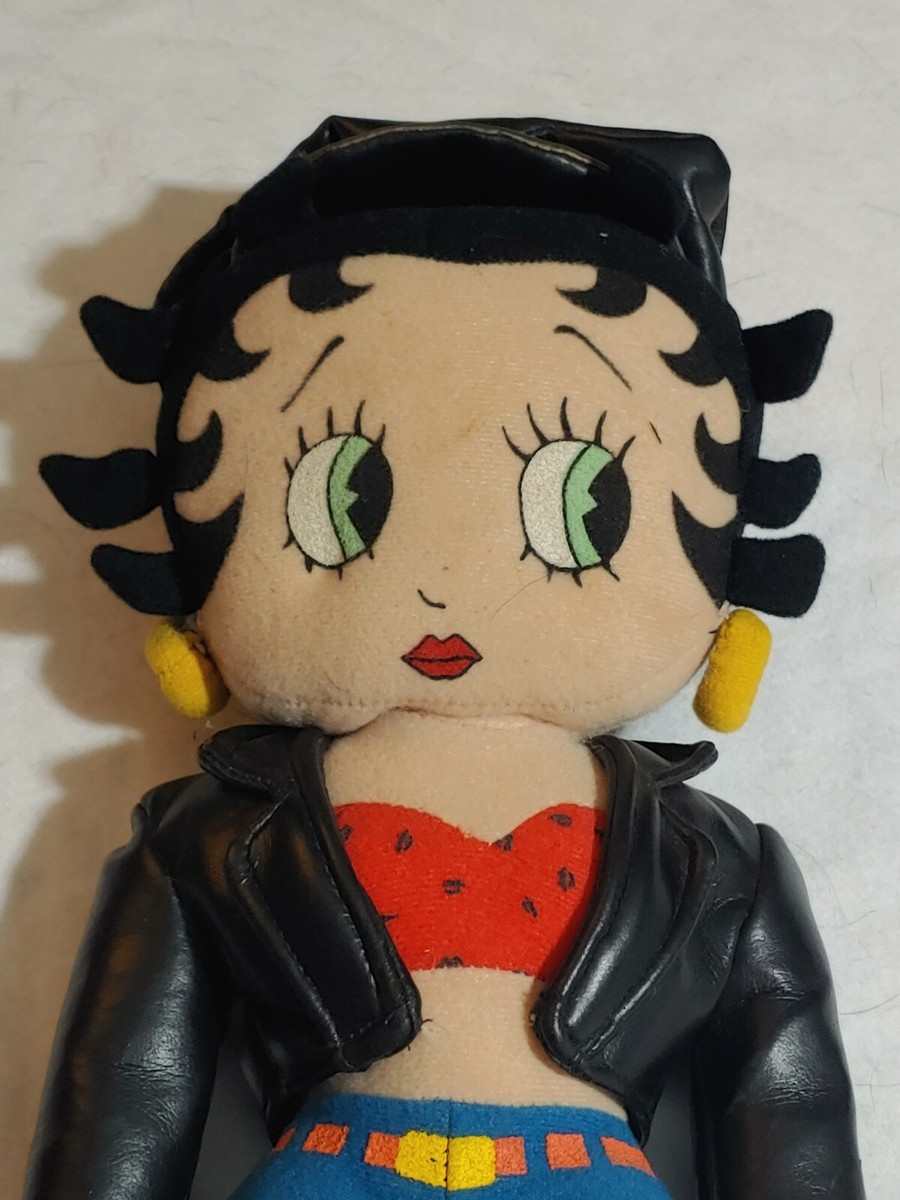 Betty Boop.   デイスペンサー:密封容器   大.小  3点セット BETTY.ROCK BLACK 3本セット REDグラス付 - シャンパンD.ROCK