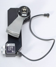 CANON FLASH UNIT MODEL V2 FOR LATE CANON RANGEFINDER VT, P, 7 ETC
