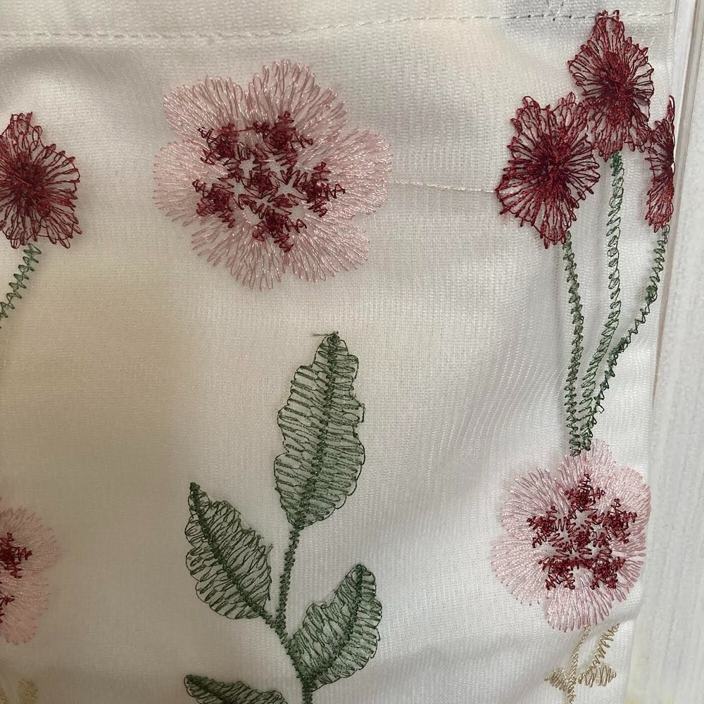 3 New Tote Bags - Embroidered, Corduroy & Border Design - Fast Shipping