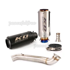 Exhaust System Middle Connection Pipe Muffler Modified For Duke 690 2012-2018