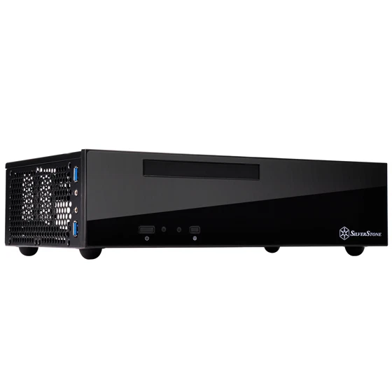 Silverstone SST-ML09B (Black) Mini-ITX,Mini-DTX SFX Mini Compact HTPC Case - Image 4 of 4