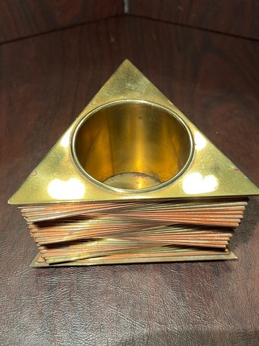 John Otar Art Deco Copper and Brass Cigarette Box - Picture 8 of 8