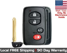 1x New Quality Replacement Key Fob SHELL / CASE For 2010-2015 Toyota Prius