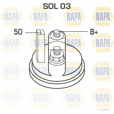 NEW NAPA ENGINE STARTER MOTOR OE QUALITY REPLACEMENT NSM1332 - Picture 4 of 7