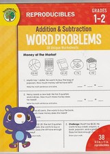 Teaching Tree Grades 1-2 Addition  Subtraction Word Problems Math new worksheet