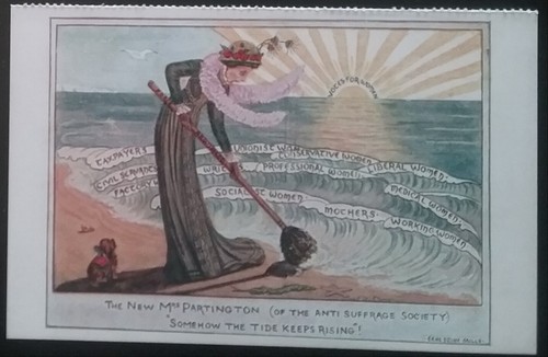 3 POSTALES SUFRAGISTAS TALLA 2 LADOS TARJETAS DE HISTORIA DE SUFRAGISTA, RECUERDO DE HISTORIA - Imagen 8 de 12