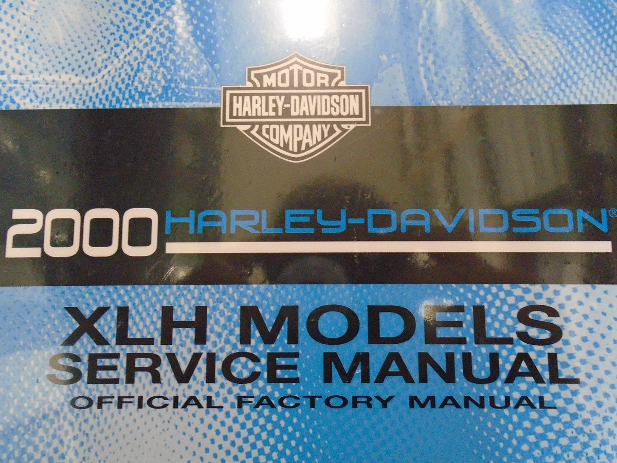 2000 Harley-Davidson XLH モデル パーツカタログ 未開封 2000 Harley Davidson Sportster XLH Service Shop Repair Manual