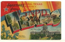1949 QSL: W5NPD – Edward Lamprecht – Victoria, Texas