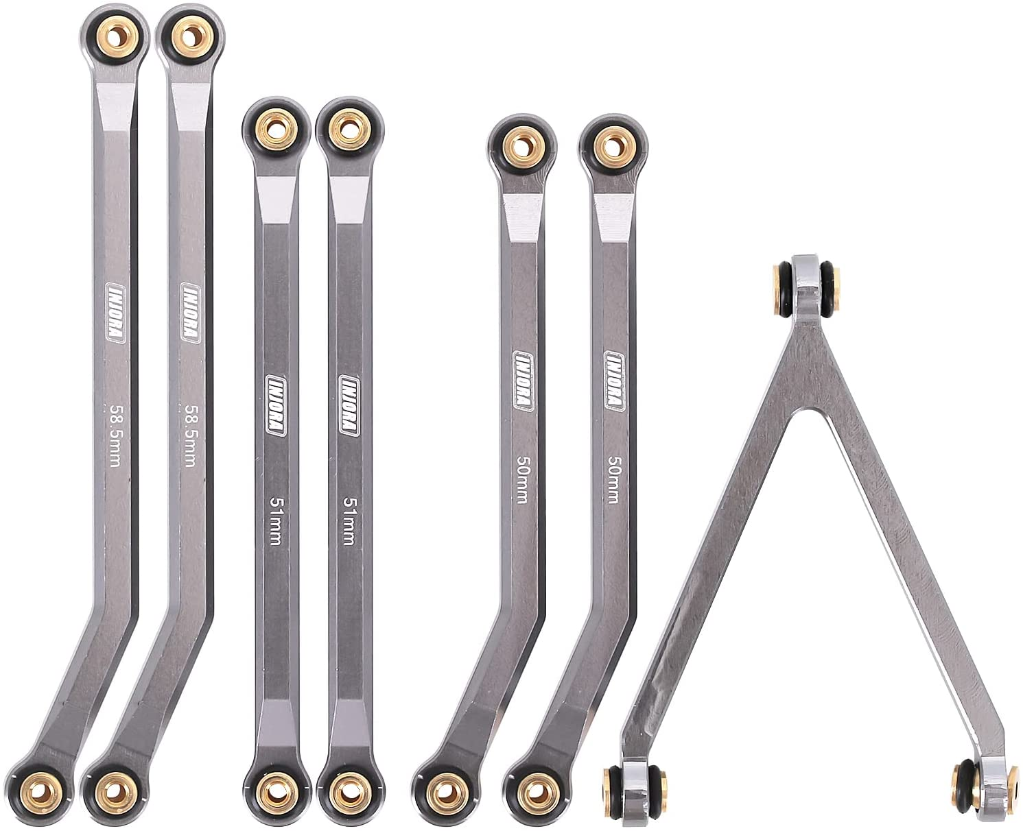High Clearance Front Links Set For Axial SCX24 RC Crawler - Aluminum Upgrade Parts