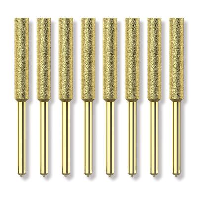 Bits Titanium Plated Diamond Sharpening Wheels - High Hardness 3/16 chainsaw