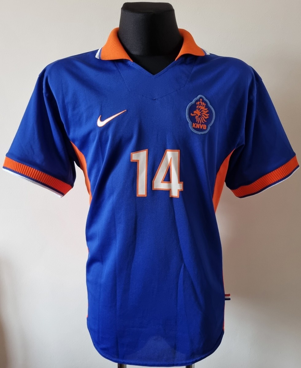 1998 NIKE Netherlands National Team Ｌ 1998 Netherlands Nike World Cup France Patrick Kluivert (L