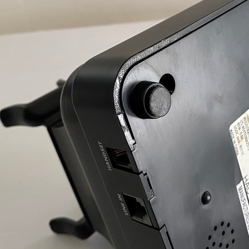 Crosley Kettle Classic Desk Phone Retro Push Button Black DT6103 - Picture 9 of 15